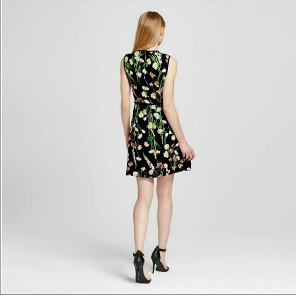 NWT Victoria Beckham for Target Floral Print Dress - Picture 2 of 14